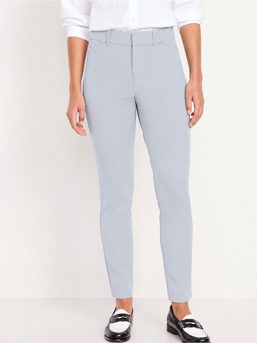 💗5 for $25💗 Old Navy Ankle Cropped Jeans in Light Blue High Rise Pixie Skinny